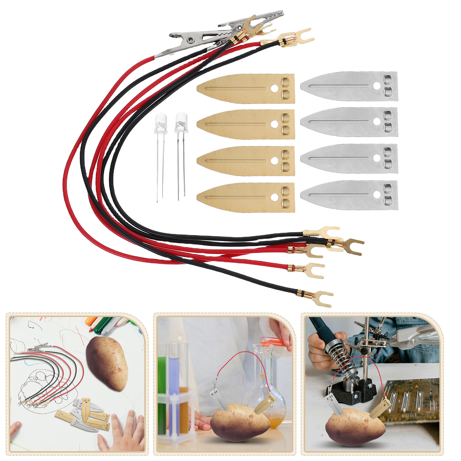 Renewable Energy Kids - Kit scientifico per batterie ad acqua