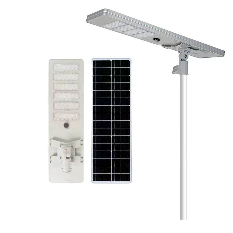 Solar Street Light Led - Lampione Solare Tutto-in-Uno, Lampada Stradale LED