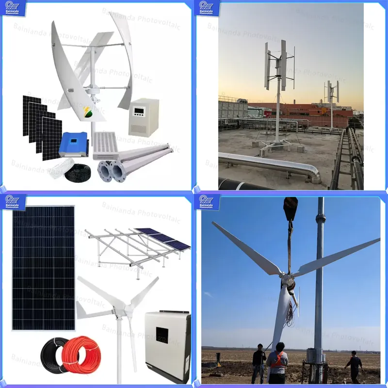 Renewable Energy Generation - Kit Sistema Ibrido Eolico Solare 3KW