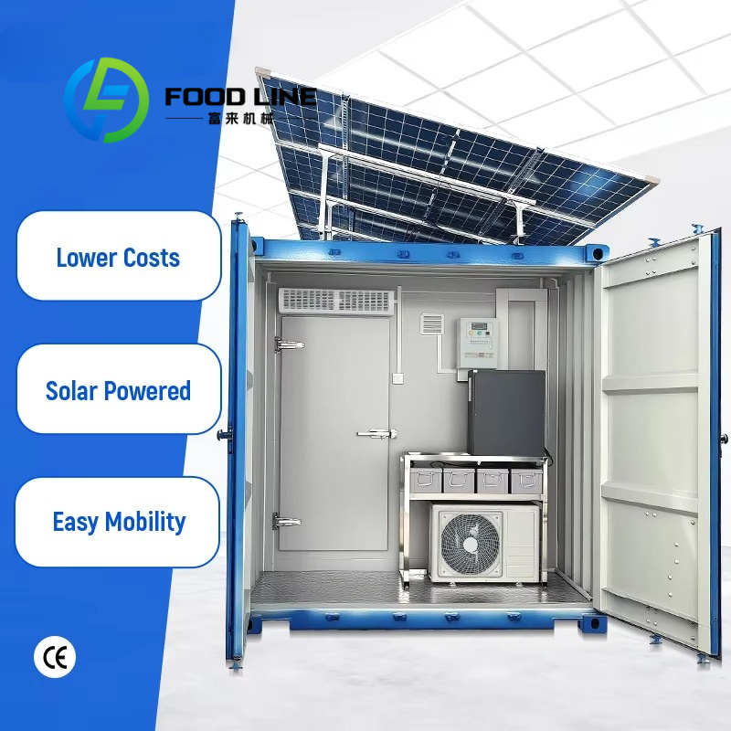Renewable Energy Industry - Cella Frigorifera Industriale Solare Contenitore 20ft: