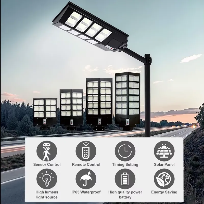 Solar Street Light Led - Lampione stradale a LED solare da