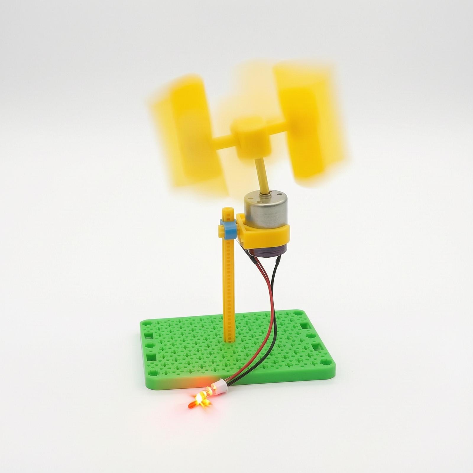 Wind Turbine Generator - Kit Generatore Eolico ad Asse Verticale,