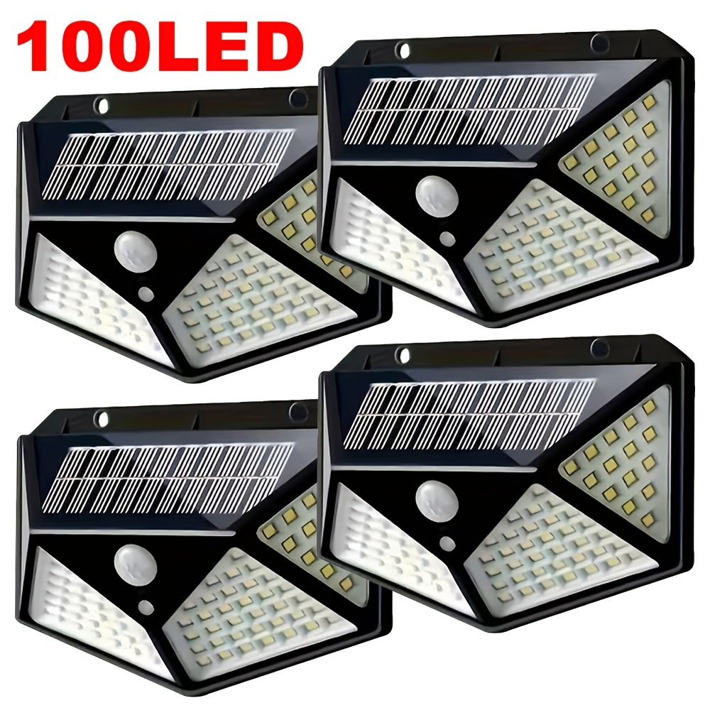 Solar Street Light Led - Lampada Solare da Giardino 100 LED