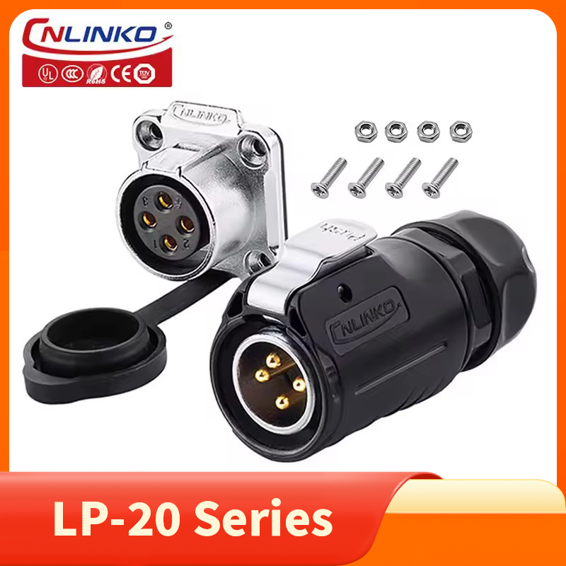 Renewable Energy Industry - Cnlinko LP20 4pin M20 impermeabile aviazione
