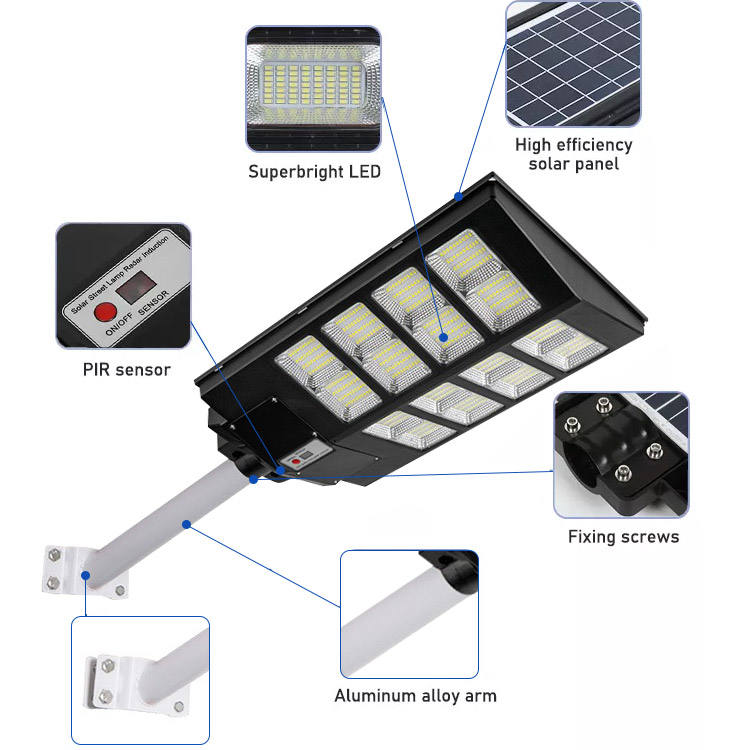 Ottima Lampada Solare Stradale - Solar Street Light Led recensione e prezzo