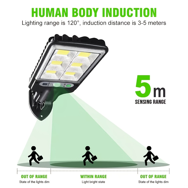 Lampione Solare da Esterno a 3 - Solar Street Light Led recensione e prezzo