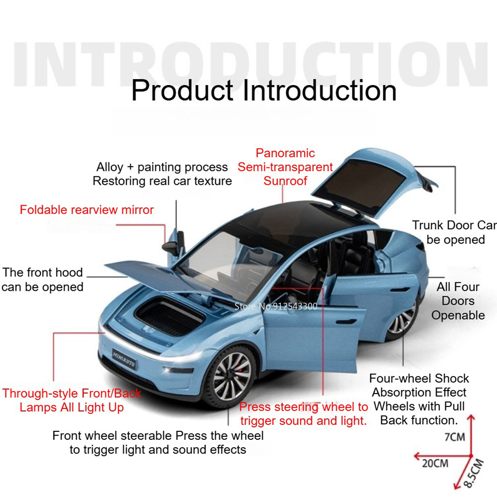 Modellino Auto Tesla Model Y i - Renewable Energy Kids recensione e prezzo