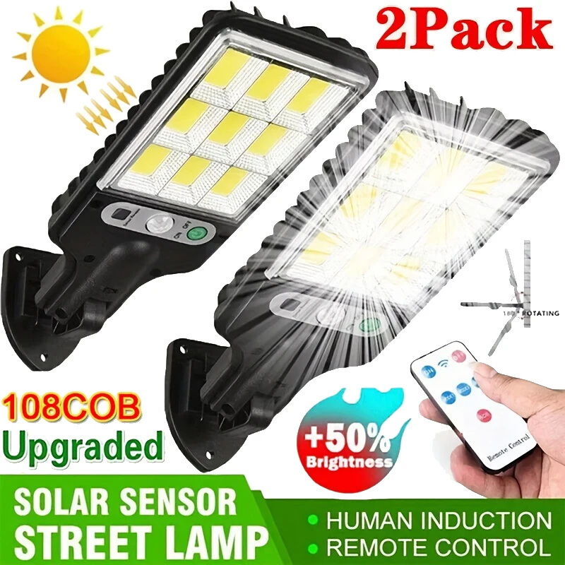 Potente lampada da parete a LE - Solar Street Light Led recensione e prezzo