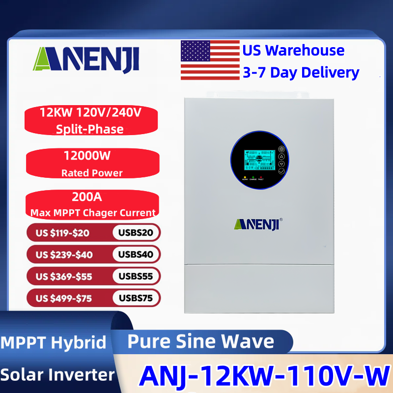 Inverter Solare Ibrido ANENJI  - Solar Pump Controller recensione e prezzo