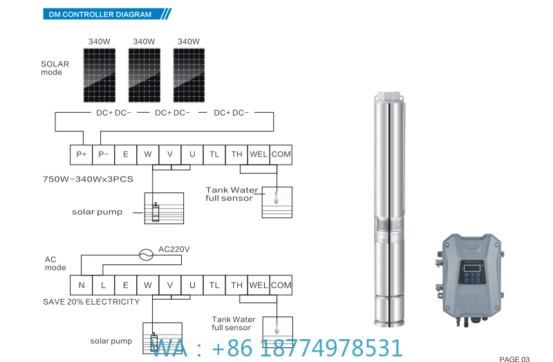 Pompa per pozzi profondi solar - Solar Pump Controller recensione e prezzo