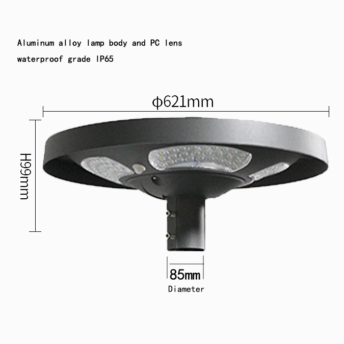 Lampada Solare LED UFO Imperme - Solar Street Light Led recensione e prezzo