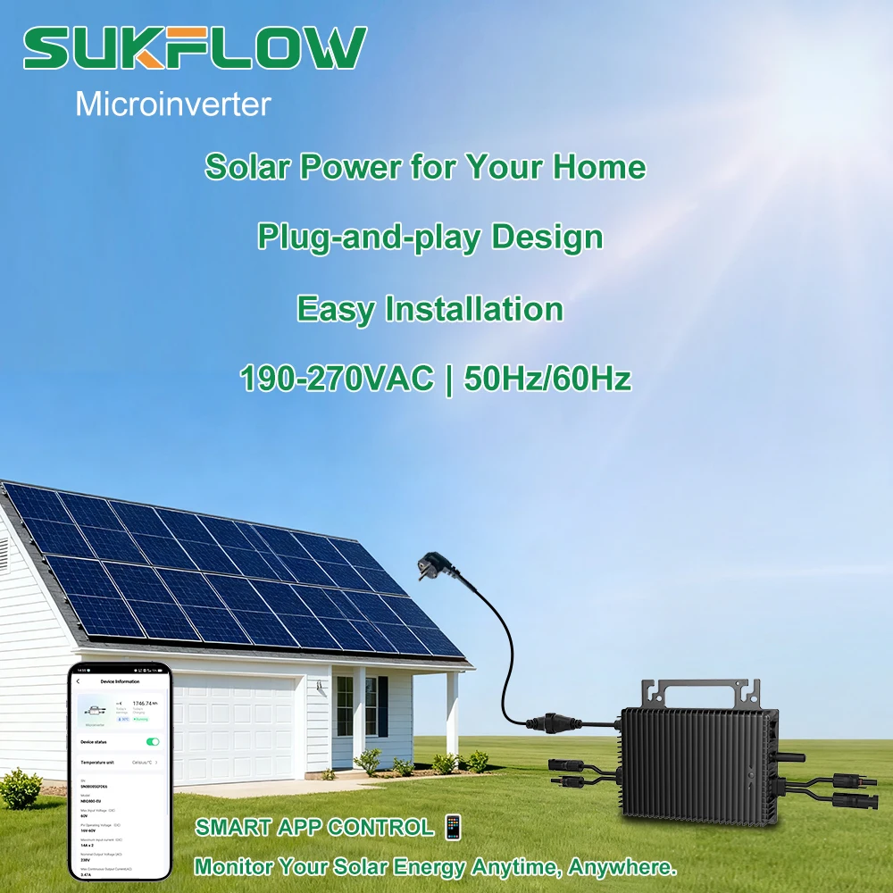Microinverter Grid-Tie SUKFLOW - Solar Pump Controller recensione e prezzo